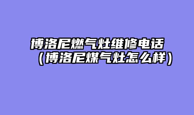 博洛尼燃气灶维修电话（博洛尼煤气灶怎么样）