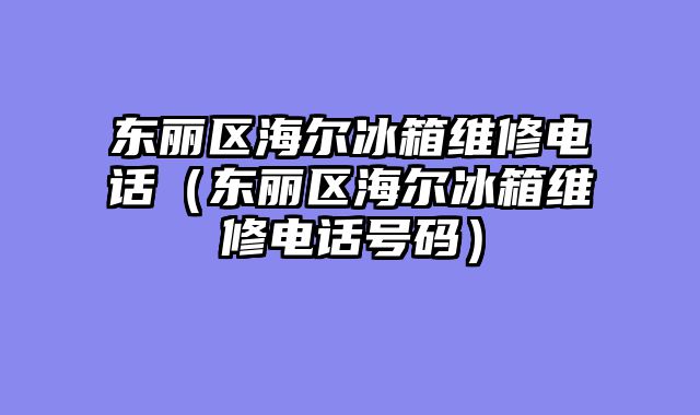 东丽区海尔冰箱维修电话（东丽区海尔冰箱维修电话号码）