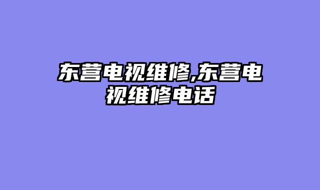 东营电视维修,东营电视维修电话