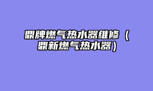 鼎牌燃气热水器维修（鼎新燃气热水器）