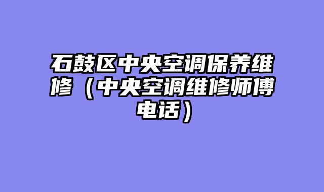石鼓区中央空调保养维修（中央空调维修师傅电话）
