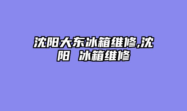 沈阳大东冰箱维修,沈阳 冰箱维修