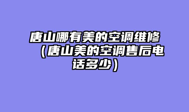唐山哪有美的空调维修（唐山美的空调售后电话多少）