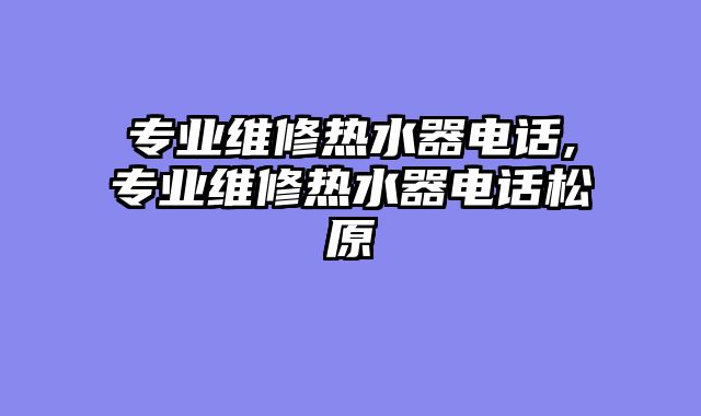专业维修热水器电话,专业维修热水器电话松原