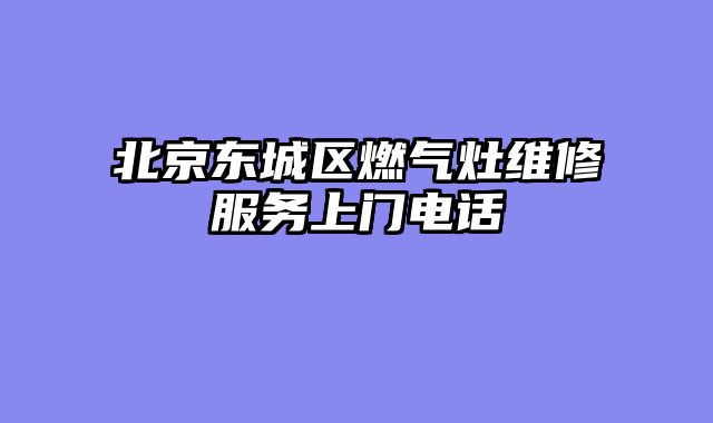 北京东城区燃气灶维修服务上门电话