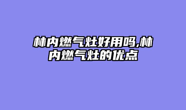 林内燃气灶好用吗,林内燃气灶的优点
