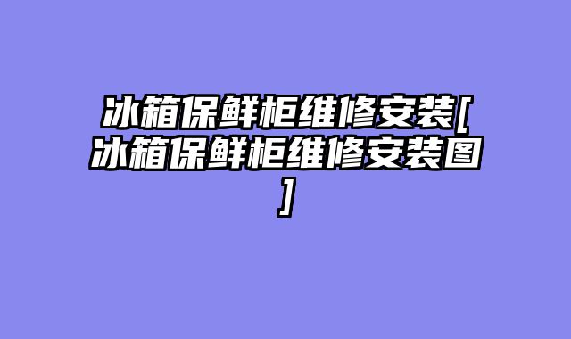 冰箱保鲜柜维修安装[冰箱保鲜柜维修安装图]