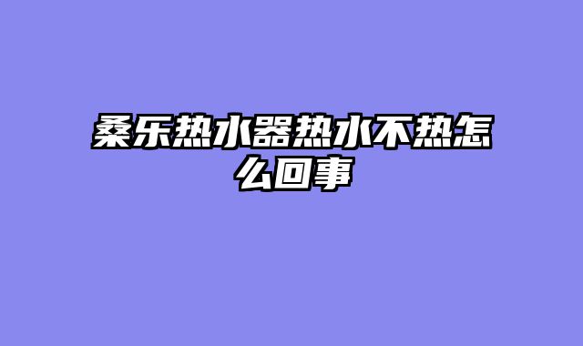 桑乐热水器热水不热怎么回事