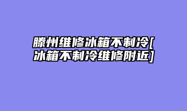 滕州维修冰箱不制冷[冰箱不制冷维修附近]