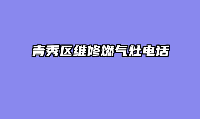 青秀区维修燃气灶电话