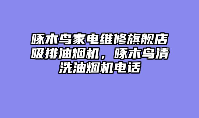 啄木鸟家电维修旗舰店吸排油烟机，啄木鸟清洗油烟机电话