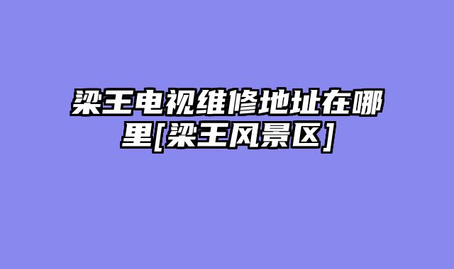 梁王电视维修地址在哪里[梁王风景区]
