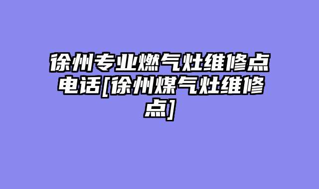 徐州专业燃气灶维修点电话[徐州煤气灶维修点]