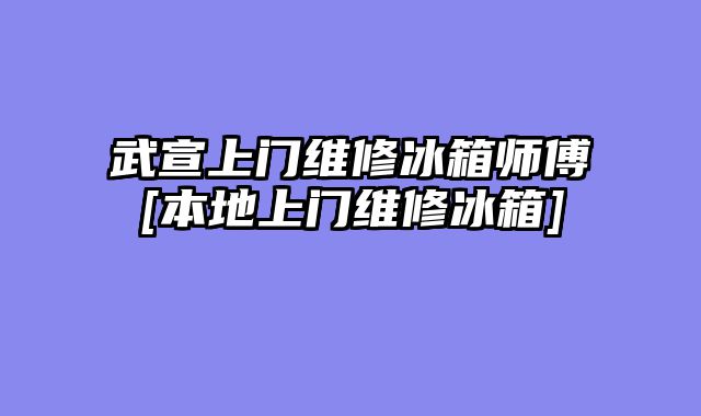 武宣上门维修冰箱师傅[本地上门维修冰箱]