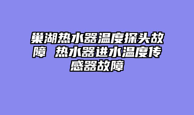 巢湖热水器温度探头故障 热水器进水温度传感器故障