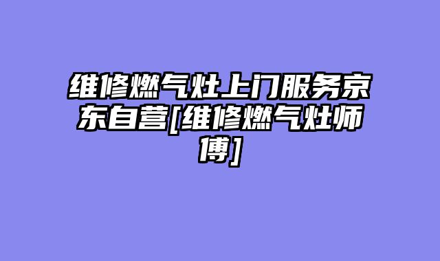 维修燃气灶上门服务京东自营[维修燃气灶师傅]