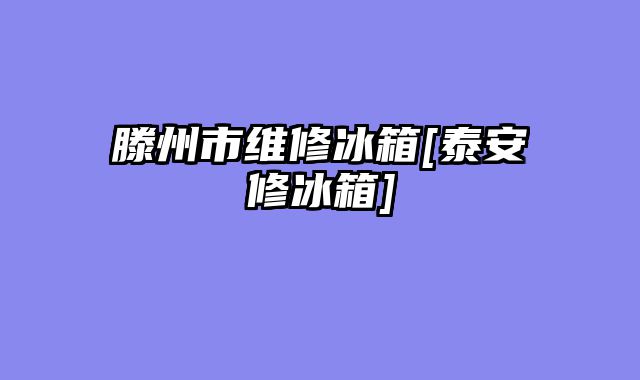滕州市维修冰箱[泰安修冰箱]