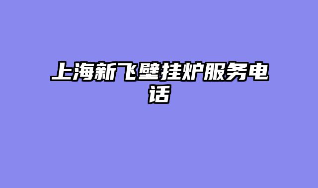上海新飞壁挂炉服务电话