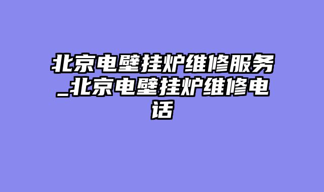 北京电壁挂炉维修服务_北京电壁挂炉维修电话
