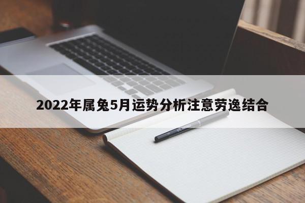 2022年属兔5月运势分析注意劳逸结合