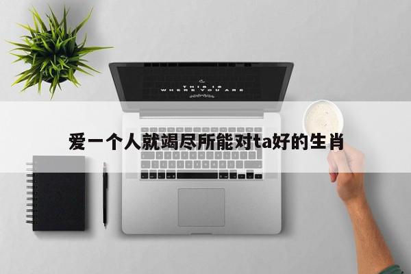 爱一个人就竭尽所能对ta好的生肖