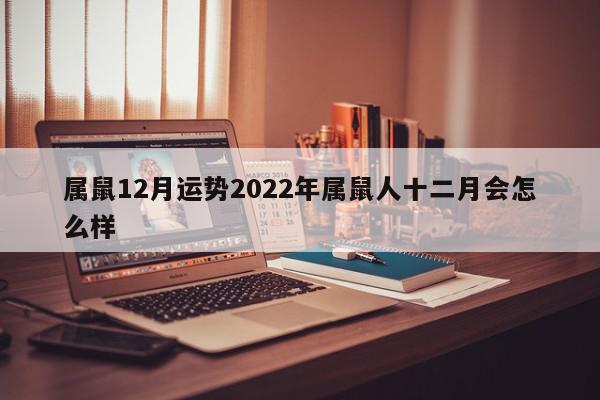 属鼠12月运势2022年属鼠人十二月会怎么样